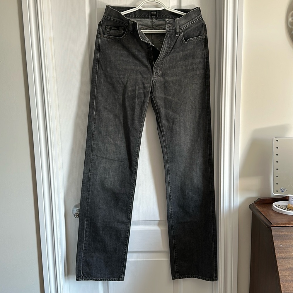 Hugo Boss Men Relaxed Fit Denim Jeans